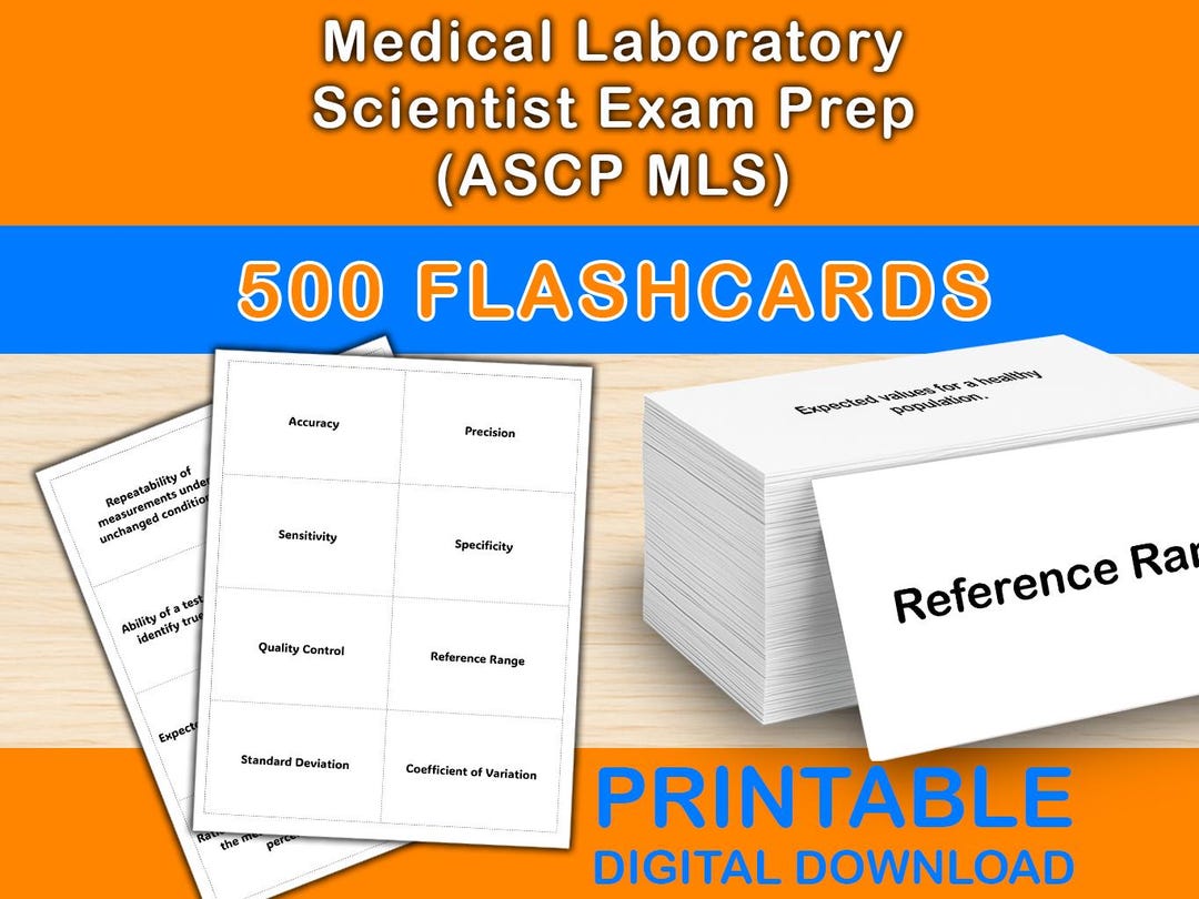 Examcard Medical Laboratory Scientist Exam Flashcards | 500 Digital Study Cards ...