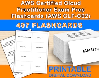 Fiches de préparation à l'examen AWS Certified Cloud Practitioner (AWS CLF-C02)