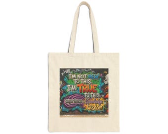Cotton Canvas Tote Bag: Versatile Reusable Shopping Bag