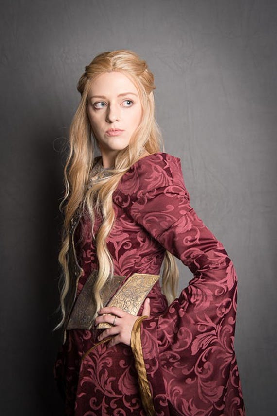 Cersei Lannister Costume Lace Front Wig Strawberry Blonde Etsy