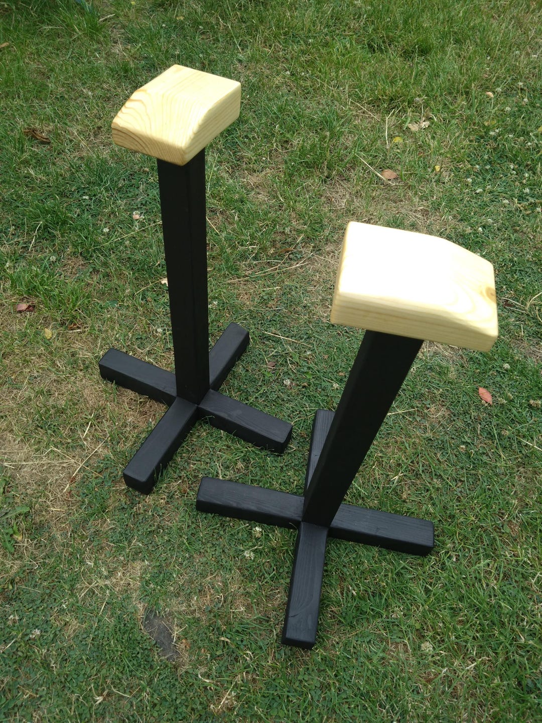 High Handstand Canes With Slanted Blocks - Etsy