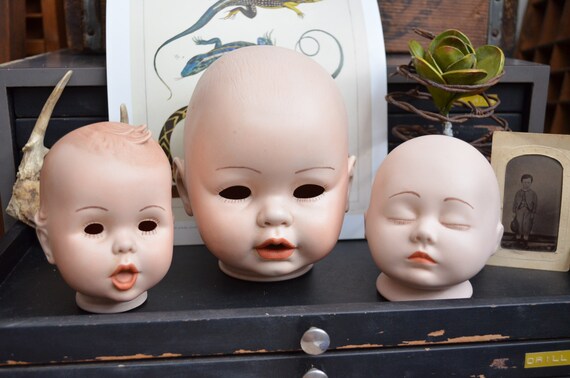 halloween doll heads