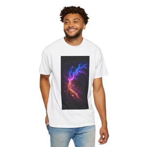 Celestial Galaxy T-Shirt, Comfortable Unisex Tee, Space Art Shirt, Gift for Astronomers, Galaxy Lover Top