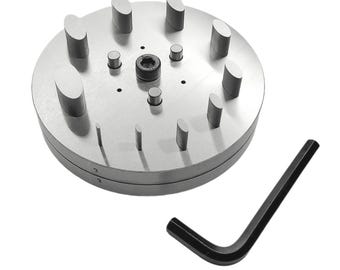 Ensemble de coupe-disques ovales professionnels - 10 tailles (5 mm à 31 mm) pour la bijouterie et le travail des métaux