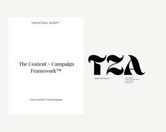 Content-Stratege Rahmen | Brand Building Guide (Digitaler Download)