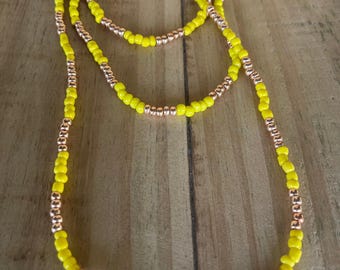 Oshun Necklace - Collar de Ochun