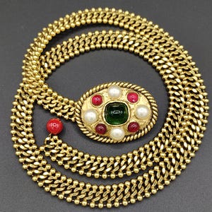 Chanel Gripoix Belt - Etsy display picture 1