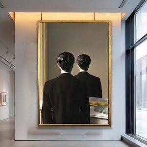 René Magritte Canvas Print: Surrealist Wall Art