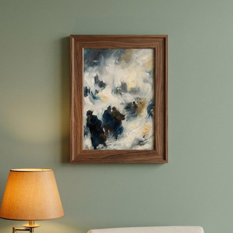 Abstract Winter Storm 011