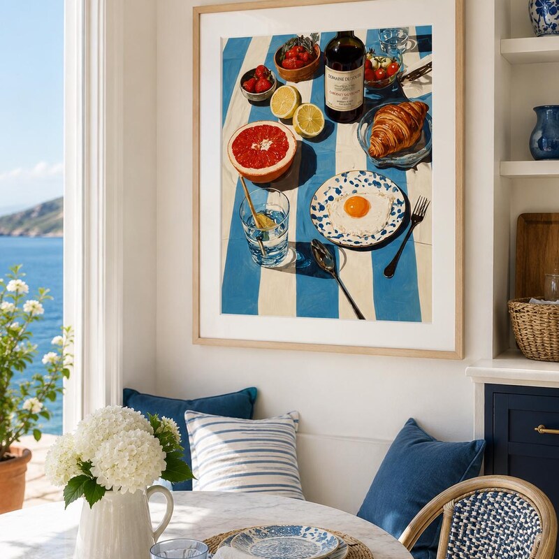 Summer Breakfast Wall Art