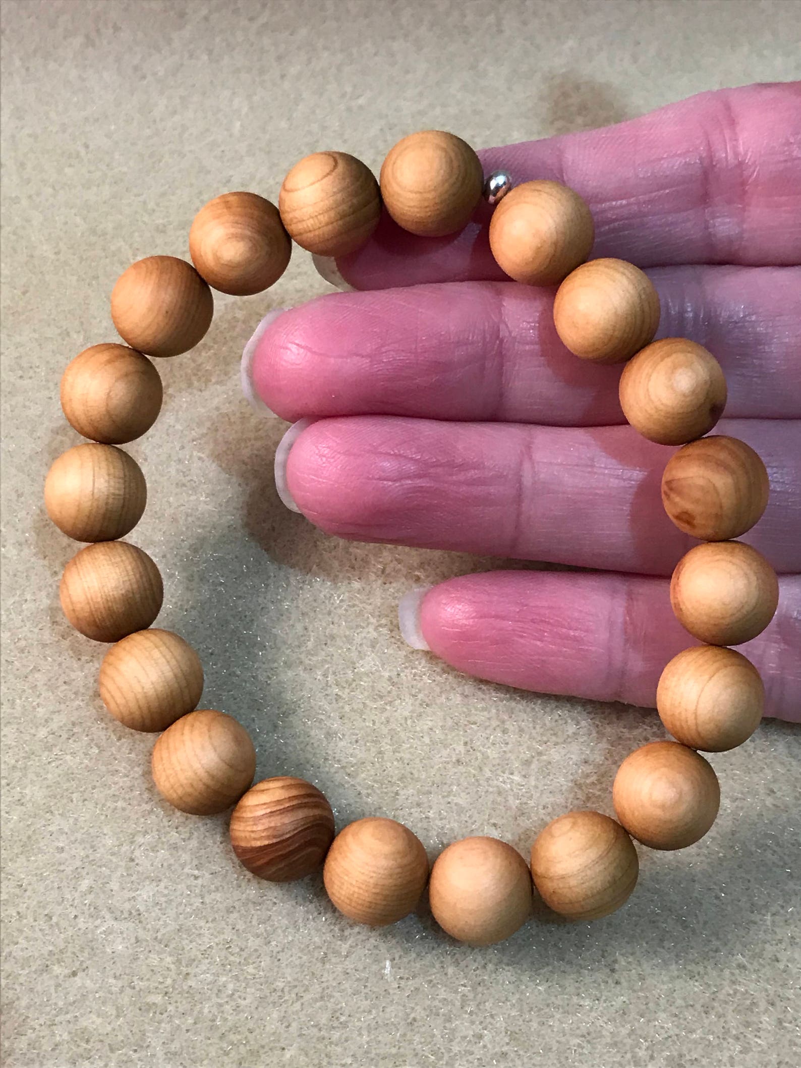 Sandalwood Bracelet Sandalwood Beaded Bracelet Handmade Etsy