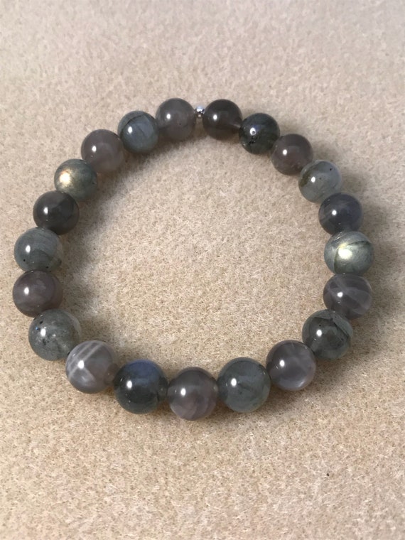 black moonstone bracelet