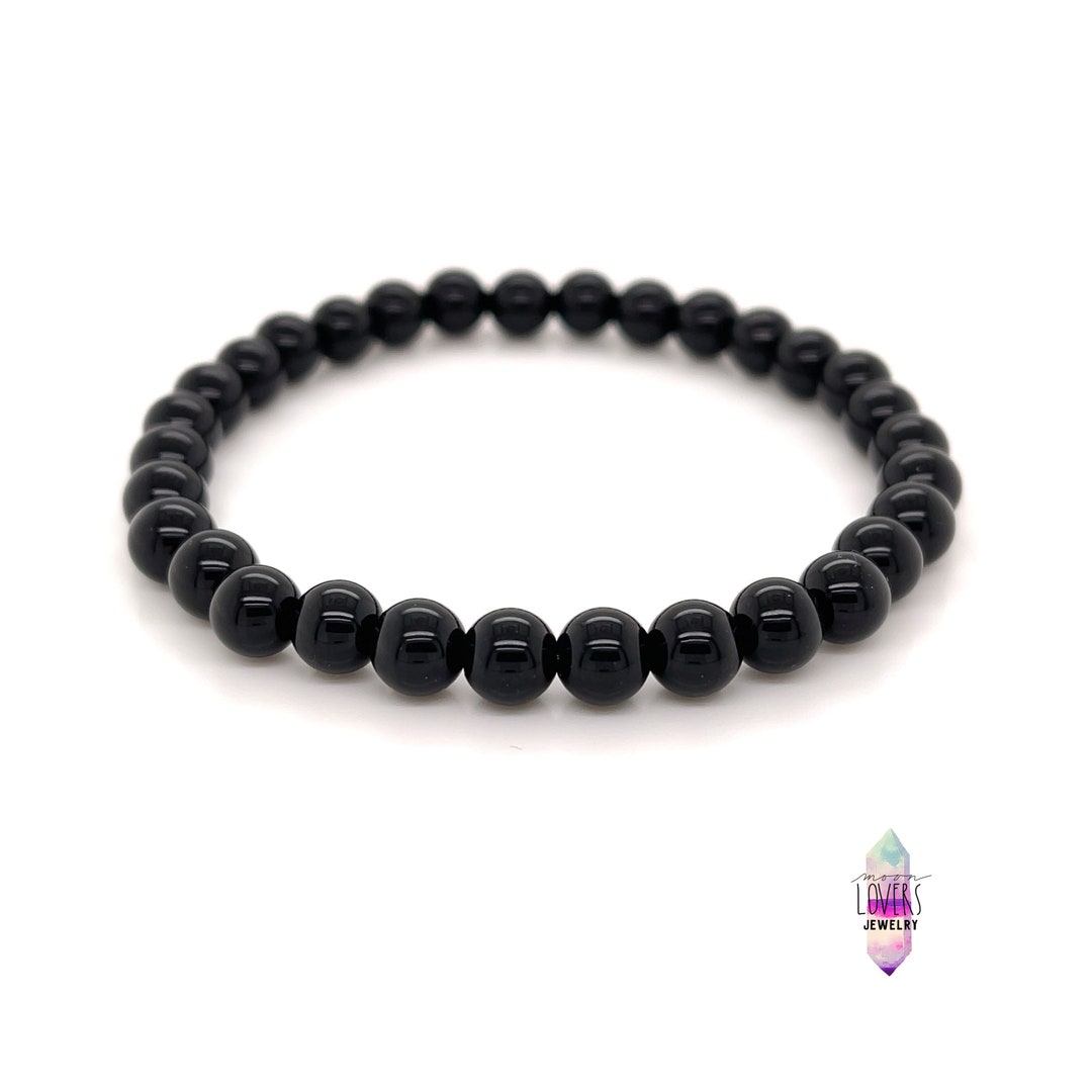 【AEKKI】Winner Onyx Natural Stone Bracelet (約6mm) AEKKI】Winner Onyx Natural Stone Bracelet (約6mm) (AEKKI