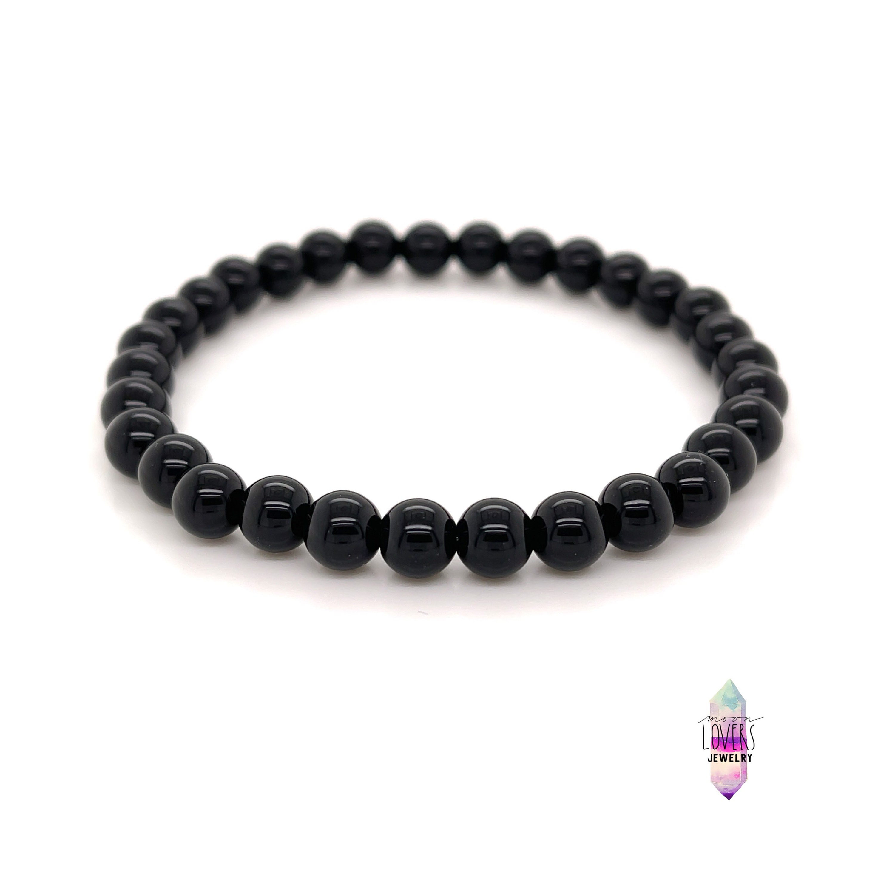 【AEKKI】Winner Onyx Natural Stone Bracelet (約6mm) AEKKI】Winner Onyx Natural Stone Bracelet (約6mm)
