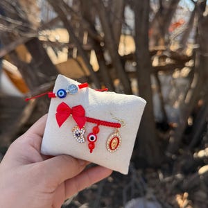 Pregnancy pin for protection & baby ojo bracelet combo!