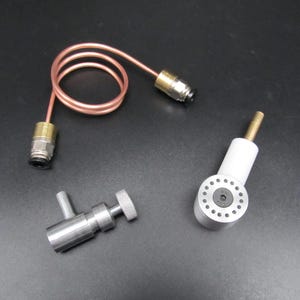 Steam model engine round gas burner 25mm copper connection vertical steam boiler stirling engine hobby toy