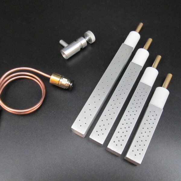 Model Steam Engine Gas Burner Set: Wilesco, Mamod, Jensen Compatible