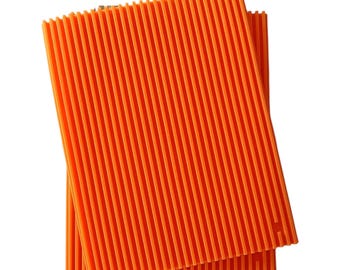 JBL L200 Foam Speaker Grilles Vintage Insert PAIR - ORANGE