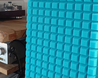 JBL L100 Quadrex Foam Speaker Grilles Vintage Insert PARA BLUE