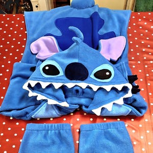 Kids Stitch Hoodie: Lilo and Stitch Inspired Costume, kids Stitch costume, Stitch cosplay image 9