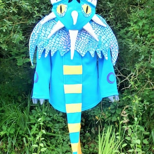 STORMFLY Dragon Hoodie, Jacket, Fleece, Fancy Dress, Kids, Baby, Dragon Costume,
