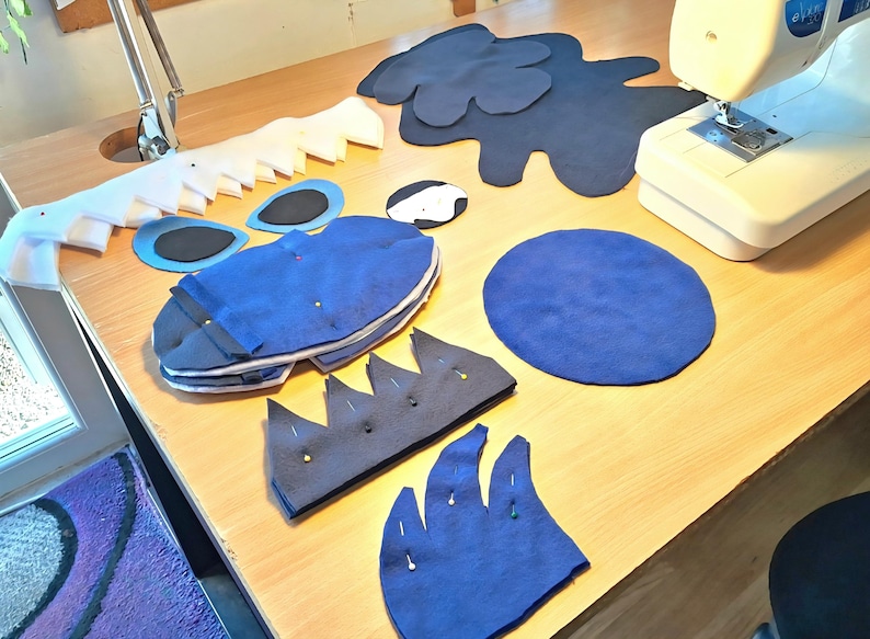 Kids Stitch Hoodie: Lilo and Stitch Inspired Costume, kids Stitch costume, Stitch cosplay image 8