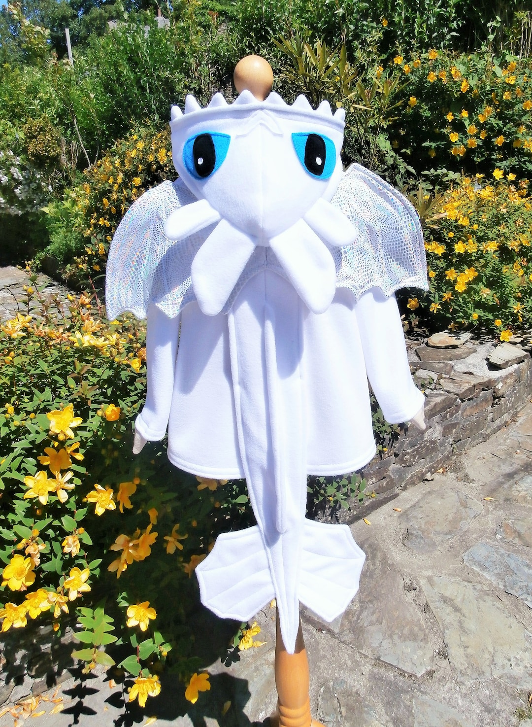 Light fury costume hoodie discount