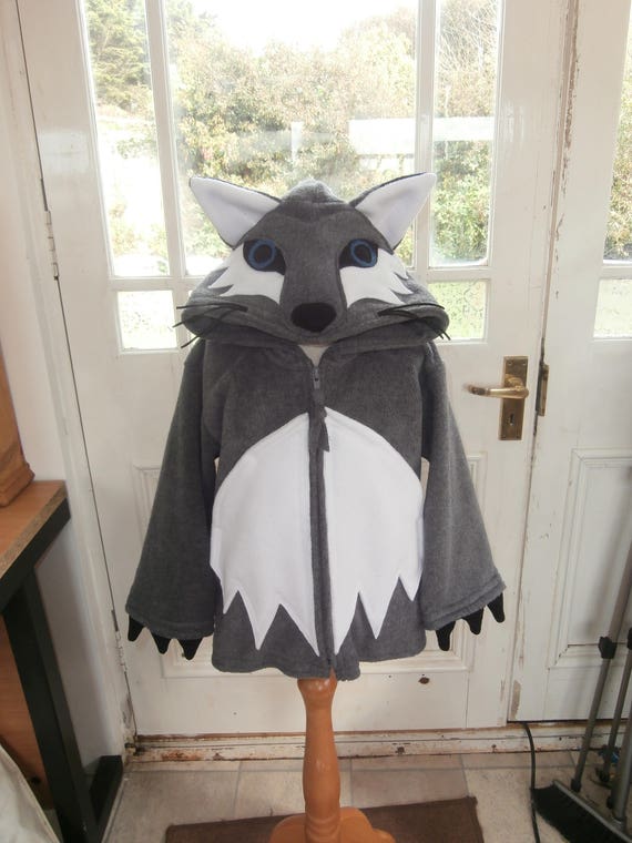 Wolf store hoodie costume