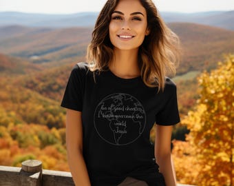 Christian Tee Shirt | Bible verse | be of good cheer