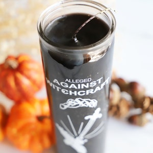 Against Witchcraft Black 7 Day Candle – Spiritual Protection & Banishing Ritual
