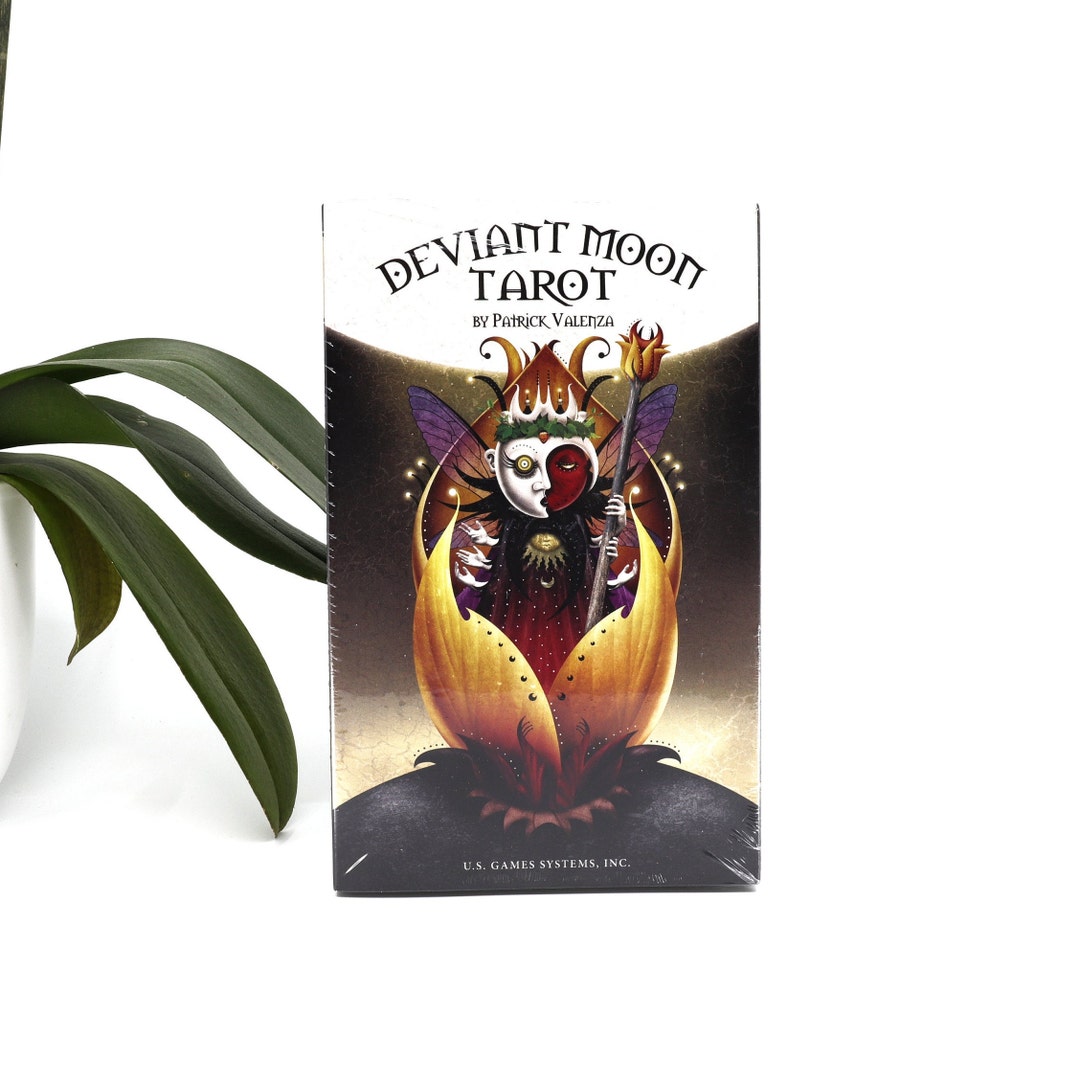 Deviant Moon Tarot Premium Edition | 78 Card Deck With Booklet & Custom ...
