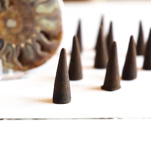 Oud Incense Cones 20pk: Deep Wood Aroma