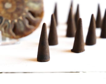 Oud Incense Cones 20pk: Deep Wood Aroma