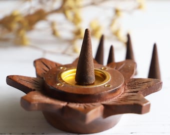 Sandalwood Incense Cones 20pk: Meditation & Ritual Aroma