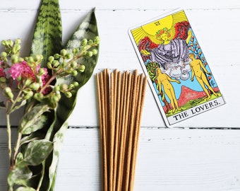 The Lovers (Tarot Inspired) Incense Sticks, Beautiful Aroma, Home Fragrance, Meditation Incense