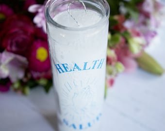 Health 7 Day Ritual Candle, Altar Candle, Prayer Candle, Unscented White Candle
