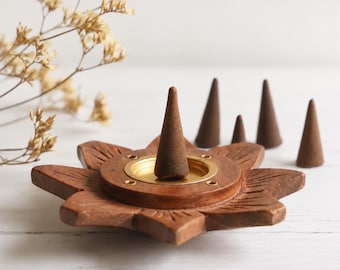Cinnamon Incense Cones 20pk: Warm Spiced Energy