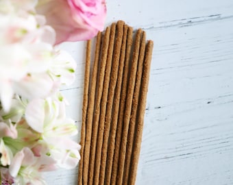 Musk & Oriental Rose Incense Sticks | 10 Pack, Floral and Earthy Blend for Love, Protection and Balance