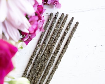 Patchouli Artisan Incense Sticks - Smudge Stick Incense, Resin Incense, Prosperity Incense