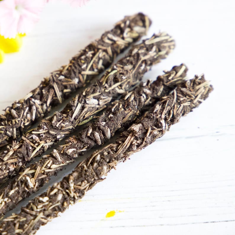 Lavender Rosemary Incense Sticks (6pk): Thick Aromatic Incense Sticks image 2