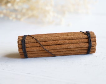 Benzoin Natural Incense Sticks, Herbal Incense, Soothing, Relaxing, Calming, Vanilla notes, Meditation Incense