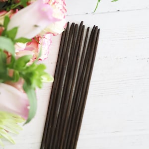 Evening Rose incense sticks - Fresh incense, Warm, Full-Bodied Rose aroma, Floral incense