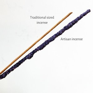 Resin incense sticks