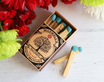 Palo Santo Matches, Matchsticks, Matchbox, Wooden Matches, Altar Matches