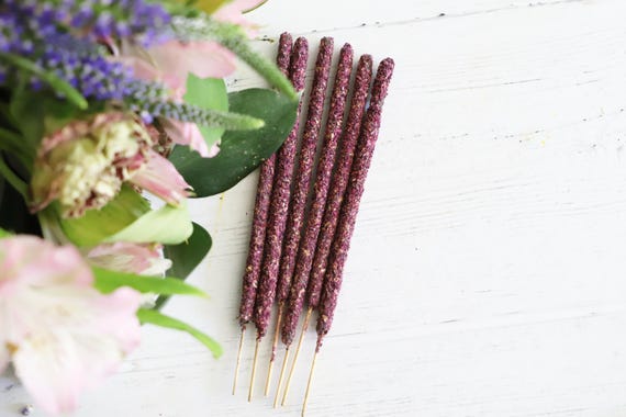 White Sage Rose Incense Sticks: Herbal Floral Blend Cleansing (6" - 6pk)