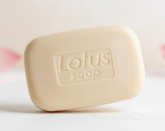 Lotus & Violets Soap: Spiritual Renewal Ritual Bath Bar 3.3oz