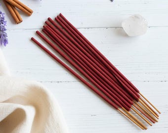 Cinnamon Lavender Jasmine Incense 10pk: Calm Spiced Floral