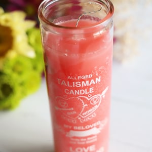 Love Drawing 7 Day Ritual Candle, Attraction Candle, Altar Decor, Candle Magick