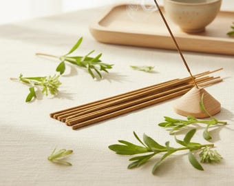 Mugwort Incense Sticks: 15g for 3rd Eye, Dreams & Intuition