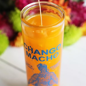 Chango Macho Offering Candle - 7 Day Ritual Candle